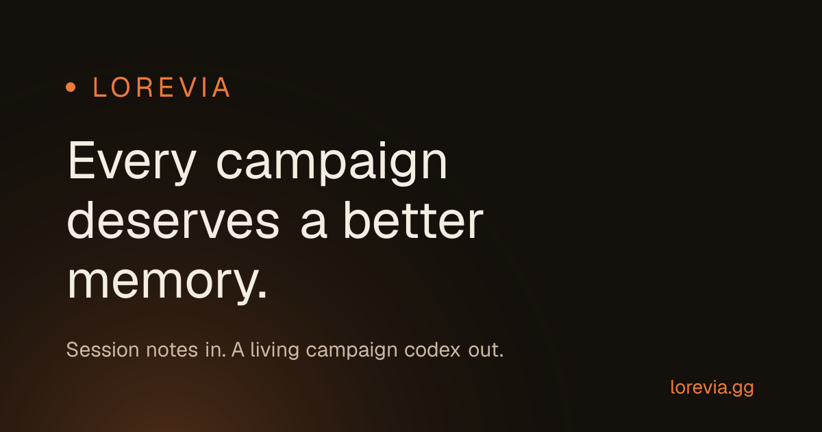Lorevia screenshot